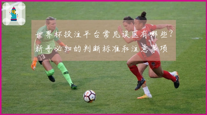 世界杯投注平台常见误区有哪些？新手必知的判断标准和注意事项